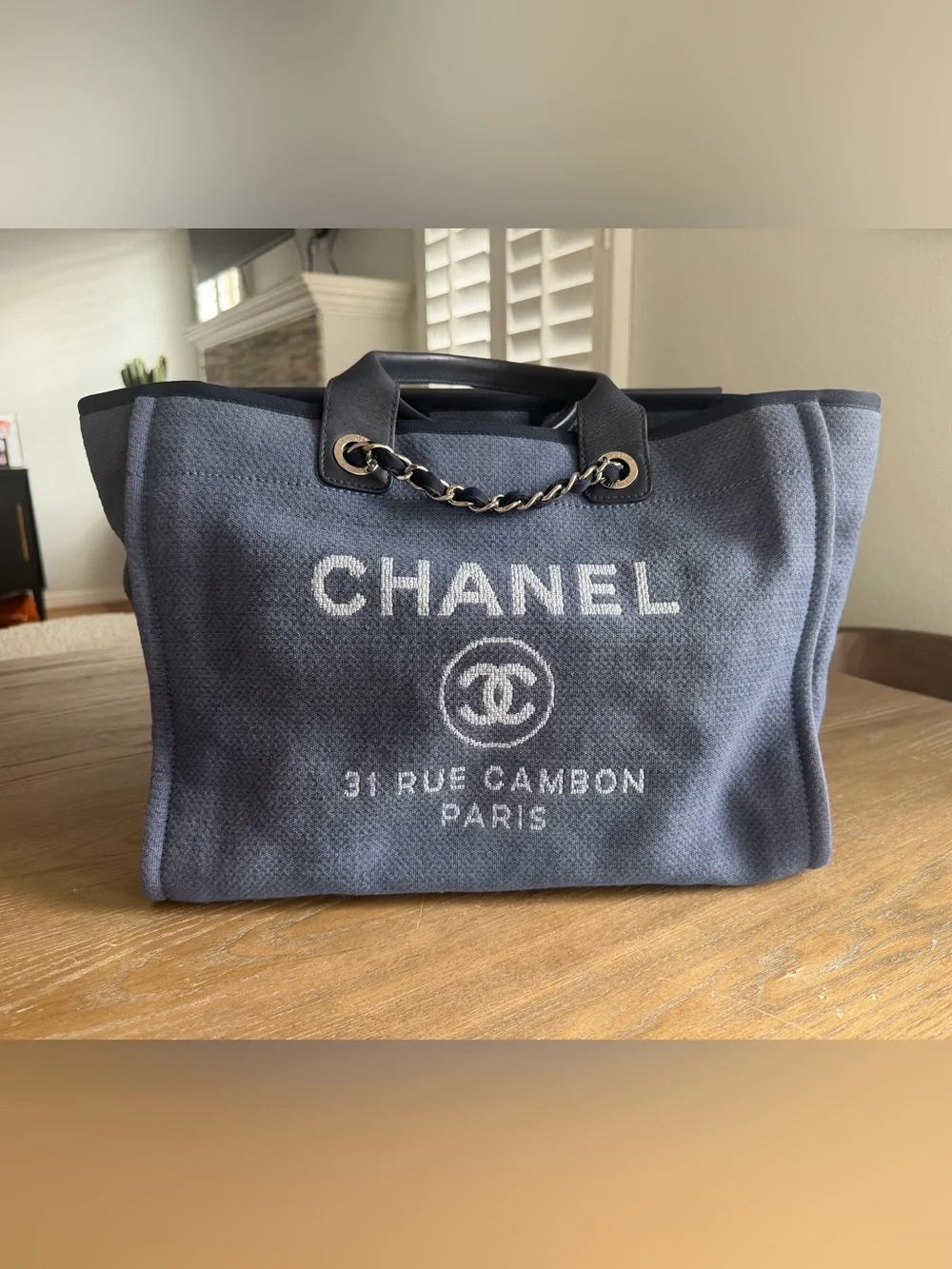 CHANEL Large Deauville Tote